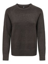 ONLY Sweter w kolorze antracytowym rozmiar: S. Czarne swetry klasyczne damskie Only, s, bez kołnierzyka. Za 89.95 zł.