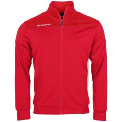 Bluza dresowa zapinana na zamek błyskawiczny Stanno Pride. Czerwone bluzy damskie STANNO, s, bez wzorów, z dresówki, bez kaptura. Za 242.00 zł.