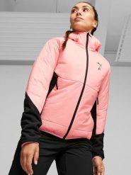 Puma Kurtka hybrydowa "Seasons" w kolorze jasnoróżowym rozmiar: L. Różowe kurtki sportowe damskie Puma, l, bez wzorów, z materiału, bez kaptura. Za 180.06 zł.
