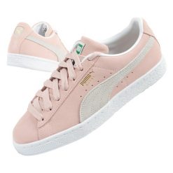 Buty sportowe damskie Puma Suede Classic XXl trampki. Czerwone obuwie sportowe casual damskie Puma, ze skóry, bez zapięcia. Za 179.00 zł.