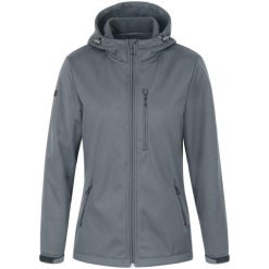 Kurtka z dresu Jako Premium. Szare kurtki sportowe damskie JAKO, m, bez wzorów, z dresówki, bez kaptura. Za 432.05 zł.