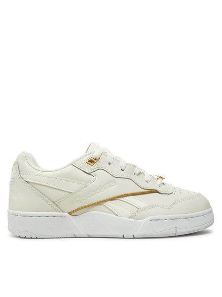 Reebok Sneakersy BB 4000 II 100033648 Écru. Obuwie sportowe damskie Reebok, ze skóry, bez zapięcia. Za 189.99 zł.