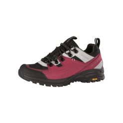 Buty trekkingowe niskie damskie Alpine Pro Omere Vibram. Czerwone obuwie trekkingowe damskie Alpine Pro, przed kostkę, bez zapięcia. W wyprzedaży za 399.00 zł.