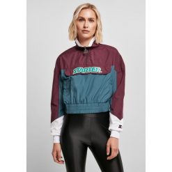 Damska kurtka wodoodporna Urban Classics Starter Colorblock. Czerwone kurtki damskie Urban Classics, l, bez wzorów, z materiału, bez kaptura. Za 303.20 zł.