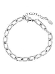 MOODE Bransoletka "Julia" rozmiar: onesize. Szare bransoletki damskie MOODE, ze stali. Za 39.99 zł.