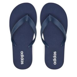 Japonki adidas. Niebieskie klapki damskie Adidas, bez zapięcia. Za 49.99 zł.