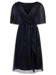 APART Sukienka w kolorze granatowym rozmiar: 34. Niebieskie sukienki damskie Apart, bez wzorów, bez ramiączek. Za 187.99 zł.