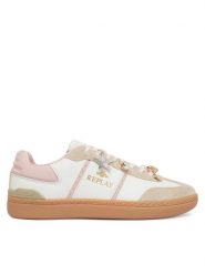 REPLAY Sneakersy GWSD8 .000.C0016L Biały. Białe obuwie sportowe damskie Replay, ze skóry, bez zapięcia. Za 529.99 zł.