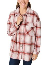 Timezone Kurtka koszulowa w kolorze jasnoróżowym rozmiar: XL. Różowe kurtki damskie Timezone, xl, bez wzorów, bez kaptura. Za 174.84 zł.