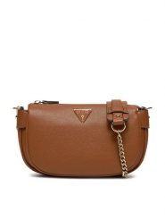 Guess Torebka HWBG95 19170 Brązowy. Brązowe listonoszki damskie Guess, z aplikacjami, ze skóry, bez dodatków. Za 299.99 zł.