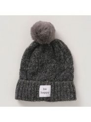 Boltze Czapka "Elly" w kolorze ciemnoszarym rozmiar: onesize. Szare czapki damskie Boltze, bez wzorów. Za 79.03 zł.