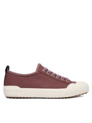 EMU Australia Trampki Hosier W13022 Różowy. Czerwone trampki damskie EMU Australia, bez wzorów, z materiału, bez zapięcia. Za 389.99 zł.