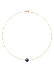 Mitzuko Złoty naszyjnik z perłą - dł. 42 cm rozmiar: onesize. Niebieskie naszyjniki damskie Mitzuko, z perłą, złote. Za 1,174.99 zł.