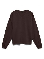 Vero Moda Bluza w kolorze brązowym rozmiar: M. Brązowe bluzy damskie Vero Moda, m, bez wzorów, bez kaptura. Za 109.95 zł.