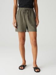 OPUS Szorty w kolorze khaki rozmiar: 44. Brązowe szorty damskie Opus, bez wzorów. Za 121.99 zł.