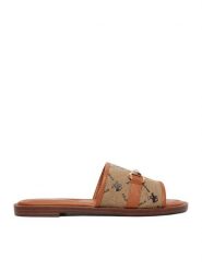 Beverly Hills Polo Club Klapki EO-HY6692-2 Brązowy. Brązowe klapki damskie Beverly Hills Polo Club, bez wzorów, z materiału, bez obcasa, bez zapięcia. Za 179.99 zł.
