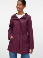 Vero Moda Płaszcz przeciwdeszczowy w kolorze fioletowym rozmiar: XS. Różowe płaszcze damskie Vero Moda, xs, bez wzorów, bez kaptura. Za 179.95 zł.