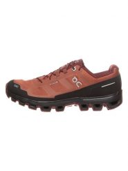 ON RUNNING Buty trekkingowe "Cloudventure Waterproof" w kolorze czerwonobrązowym rozmiar: 38. Brązowe obuwie trekkingowe damskie On Running, z materiału, bez zapięcia. Za 589.45 zł.