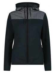 Cmp Kurtka polarowa w kolorze czarnym rozmiar: 42. Czarne kurtki damskie CMP, bez wzorów, z polaru, bez kaptura. Za 180.06 zł.