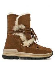 Olang Śniegowce Tanya 85 Brązowy. Brązowe śniegowce damskie Olang, ze skóry. Za 589.99 zł.