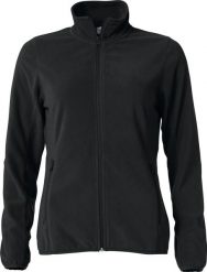 Clique Podstawowa kurtka z microfleece damska — 100% poliester antymech – black. Czarne kurtki sportowe damskie CLIQUE, s, bez wzorów, z polaru, bez kaptura. Za 157.93 zł.
