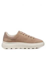 Geox Sneakersy D Spherica Ec4.1 D45TCD 022HH C8AQ6 Różowy. Czerwone obuwie sportowe damskie Geox, ze skóry, bez zapięcia. Za 419.99 zł.
