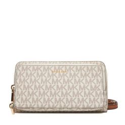 Torebka MICHAEL Michael Kors. Brązowe listonoszki damskie MICHAEL Michael Kors, bez wzorów, bez dodatków. Za 539.99 zł.