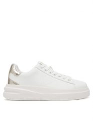 Guess Sneakersy FLJBINLEM12 Biały. Białe obuwie sportowe damskie Guess, ze skóry, bez zapięcia. Za 349.99 zł.