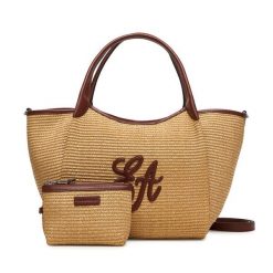 Torebka Emporio Armani. Brązowe torebki klasyczne damskie Emporio Armani, bez dodatków. Za 1,619.00 zł.