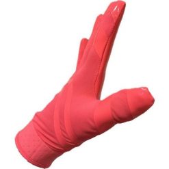 Rękawice do futbolu amerykańskiego pro receiver, RE, DB, RB, Różowy FRG-03. Czerwone rękawiczki damskie BARNETT, bez wzorów. Za 139.00 zł.