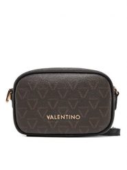 Valentino Torebka VBS8GT15 Khaki. Brązowe listonoszki damskie Valentino, bez wzorów, ze skóry, bez dodatków. Za 289.99 zł.