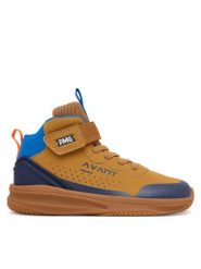 Primigi Sneakersy 2455122 Brązowy. Brązowe buty sportowe chłopięce Primigi, ze skóry, bez zapięcia. Za 219.99 zł.