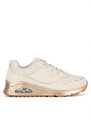 Skechers Sneakersy UNO GEN1 310538L NAT Beżowy. Brązowe buty sportowe dziewczęce Skechers, bez wzorów, z tworzywa sztucznego, bez zapięcia. Za 289.99 zł.
