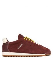 Steve Madden Sneakersy Mirage-Sm SM11003908 Bordowy. Czerwone obuwie sportowe damskie Steve Madden, ze skóry, bez zapięcia. Za 559.99 zł.