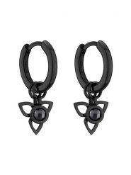 Tamaris Kolczyki-kreole rozmiar: onesize. Czarne kolczyki damskie Tamaris, ze stali. Za 157.35 zł.