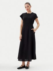 Marc O'Polo Sukienka codzienna M03 1118 21105 Czarny Regular Fit. Czarne sukienki damskie Marc O'Polo, bez wzorów, z wiskozy, bez ramiączek. Za 509.99 zł.