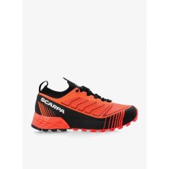 Buty trailowe damskie Scarpa Ribelle Run 2. Czerwone obuwie sportowe damskie Scarpa, bez zapięcia, do biegania. Za 642.39 zł.