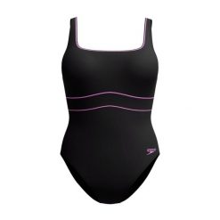 Damski kostium kąpielowy 1-częściowy Speedo Eco New Contour Eclipse 1P. Czarne stroje jednoczęściowe Speedo, bez wzorów. Za 316.00 zł.