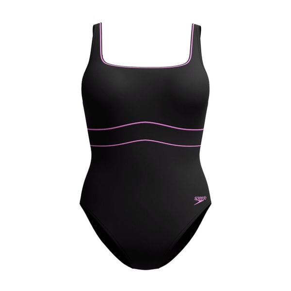 Damski kostium kąpielowy 1-częściowy Speedo Eco New Contour Eclipse 1P. Czarne stroje jednoczęściowe Speedo, bez wzorów. Za 316.00 zł.