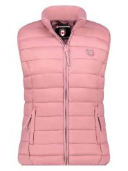 Canadian Peak Kamizelka pikowana w kolorze jasnoróżowym rozmiar: M. Różowe kamizelki damskie Canadian Peak, m, bez wzorów, bez kaptura. Za 140.20 zł.