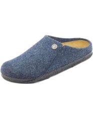 Birkenstock Kapcie w kolorze niebieskim rozmiar: 41. Niebieskie kapcie damskie Birkenstock, z materiału. Za 259.13 zł.