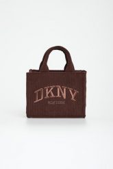 Torebka damska sztruksowa DKNY. Torebki klasyczne damskie DKNY, ze sztruksu, bez dodatków. Za 439.00 zł.