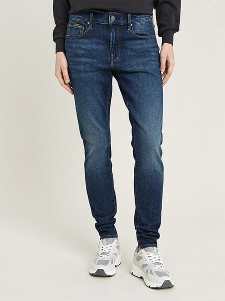 G-Star Dżinsy - Skinny fit - w kolorze granatowym rozmiar: W29/L32. Niebieskie jeansy damskie G-Star. Za 297.97 zł.