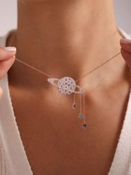 Heliophilia Pozłacany naszyjnik - dł. 42 cm rozmiar: onesize. Żółte naszyjniki damskie Heliophilia, z cyrkonią, pozłacane. Za 130.99 zł.