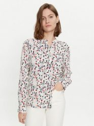 Tommy Hilfiger Koszula WW0WW42448 Écru Regular Fit. Koszule damskie Tommy Hilfiger, bez wzorów, z wiskozy, bez kołnierzyka, bez ramiączek. Za 419.99 zł.