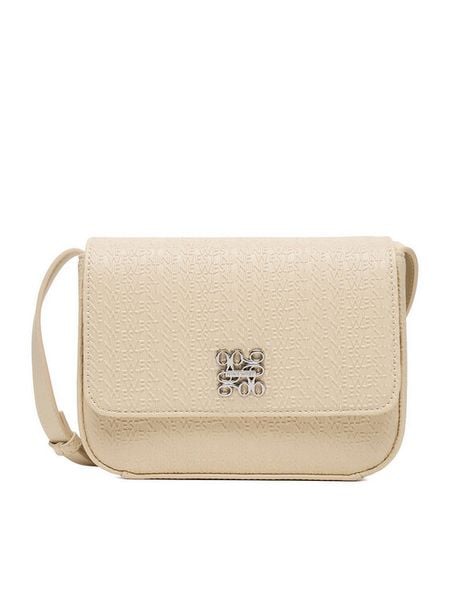 Nine West Torebka CEO-HAMPSHIRE-I-LDA8176 Écru. Listonoszki damskie Nine West, bez wzorów, z materiału, bez dodatków. Za 159.99 zł.