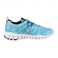 Buty do chodzenia damskie Reebok Realflex Train 40. Niebieskie obuwie sportowe damskie Reebok, na fitness i siłownię. Za 228.00 zł.