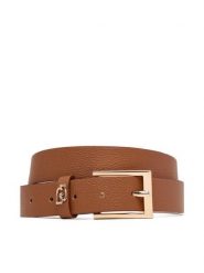 Liu Jo Pasek Damski Ecs Hips Belt 3 C AF5240 E0058 Brązowy. Brązowe paski damskie Liu Jo, bez wzorów, ze skóry. Za 299.99 zł.
