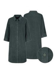 Sublevel Sukienka w kolorze morskim rozmiar: XL. Niebieskie sukienki damskie Sublevel, bez wzorów, z bawełny, bez ramiączek. Za 100.75 zł.