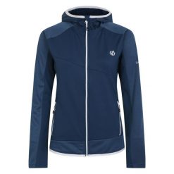 Kurtka termoaktywna damska Traversing Core Stretch Midlayer. Niebieskie kurtki damskie Dare 2b, s, bez wzorów, z elastanu, z kapturem. Za 58.99 zł.